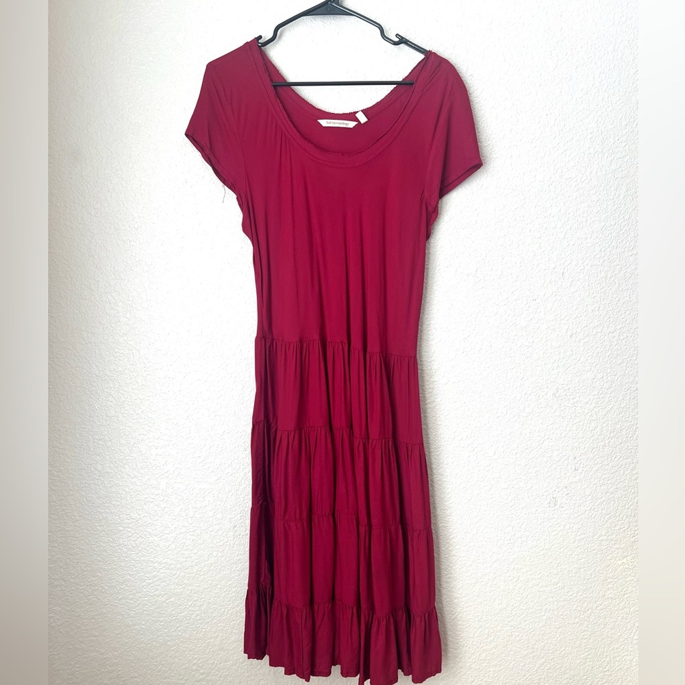 Soft Surroundings Tiered Dress, M